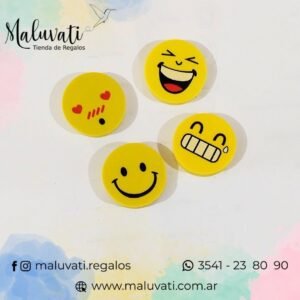 Gomas de borrar formas comida ó Emoji