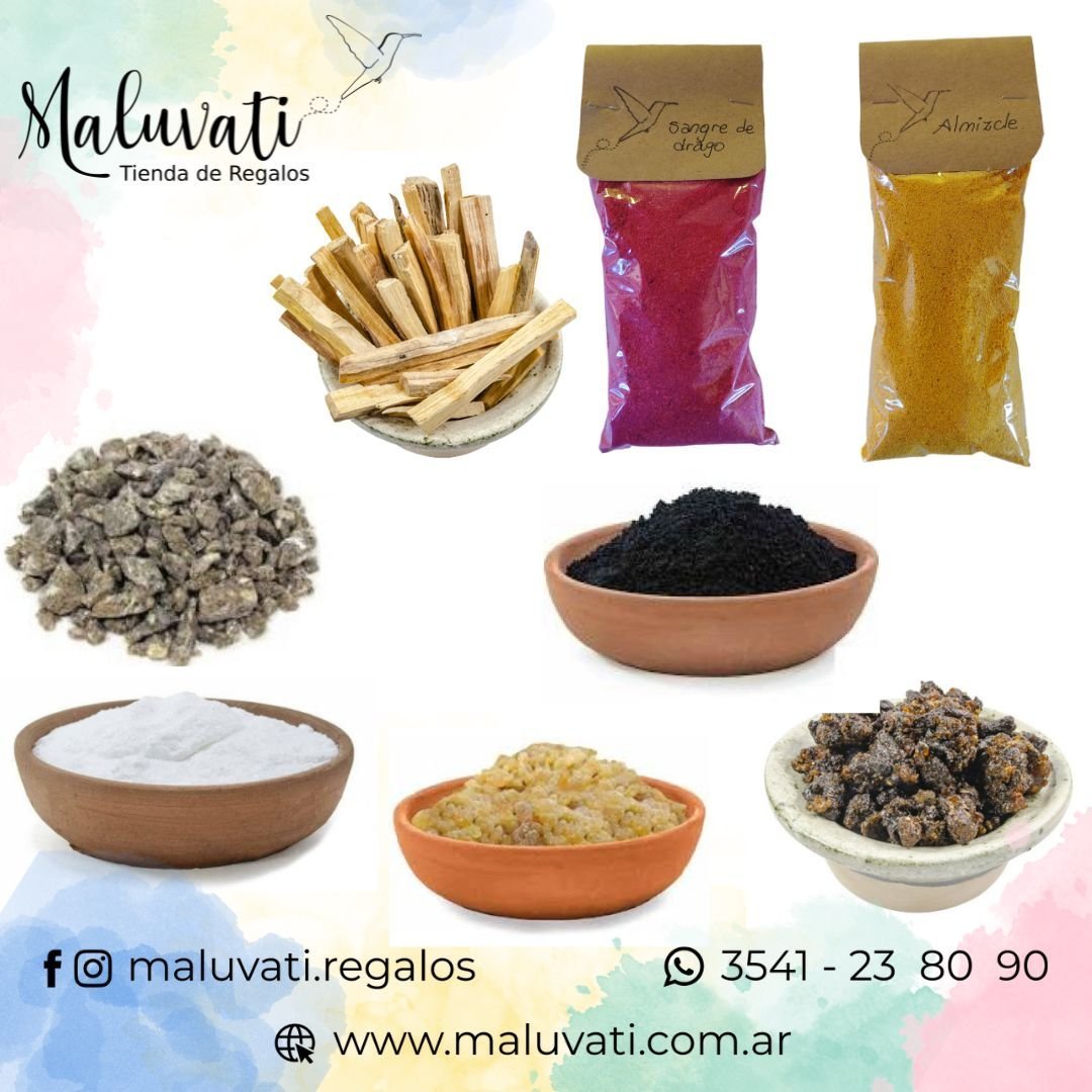 Resinas y Hierbas - Variedades