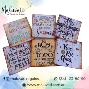 Cuadros decorativos 13x14cm