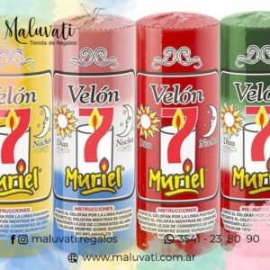 Velón 7 días - Lisos / combinados / 7 poderes