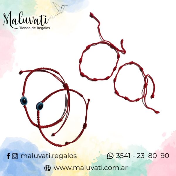 Pulsera Ojo Turco ó 7 Nudos